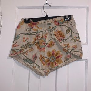 Floral cotton shorts - FREE WITH PURCHASE